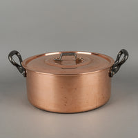 BAUMALU FRANCE Copper Lidded Stock Pot