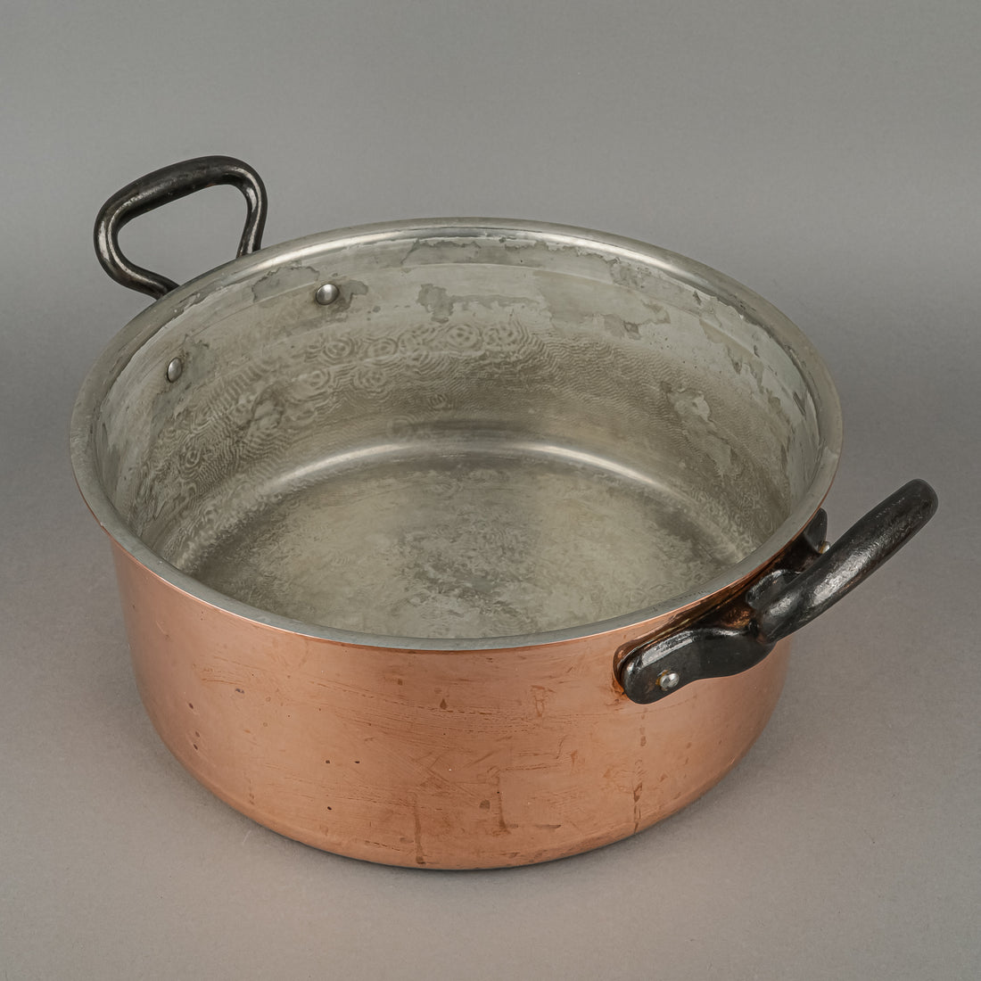 BAUMALU FRANCE Copper Lidded Stock Pot