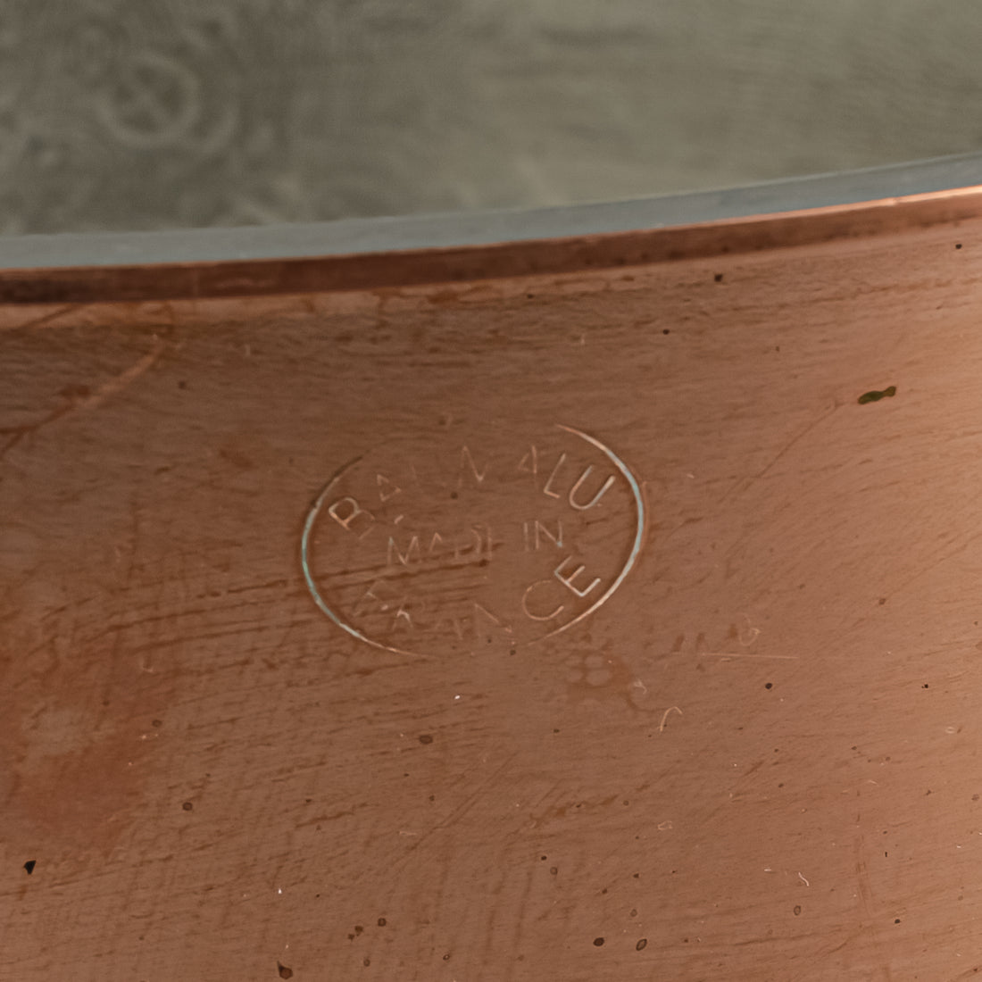 BAUMALU FRANCE Copper Lidded Stock Pot