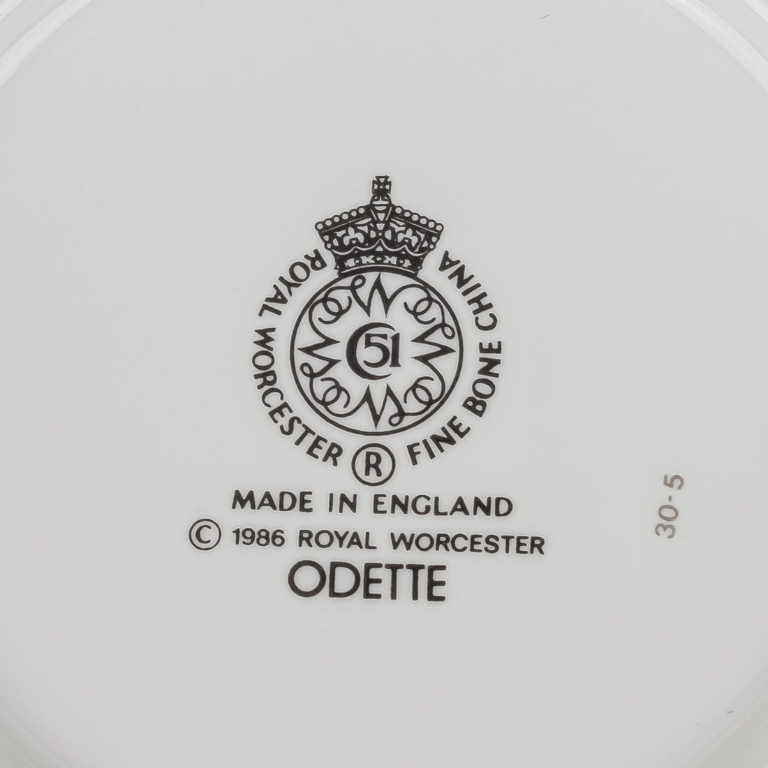 ROYAL WORCESTER Odette Soup Plates Set of 8