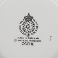 ROYAL WORCESTER Odette Soup Plates Set of 8