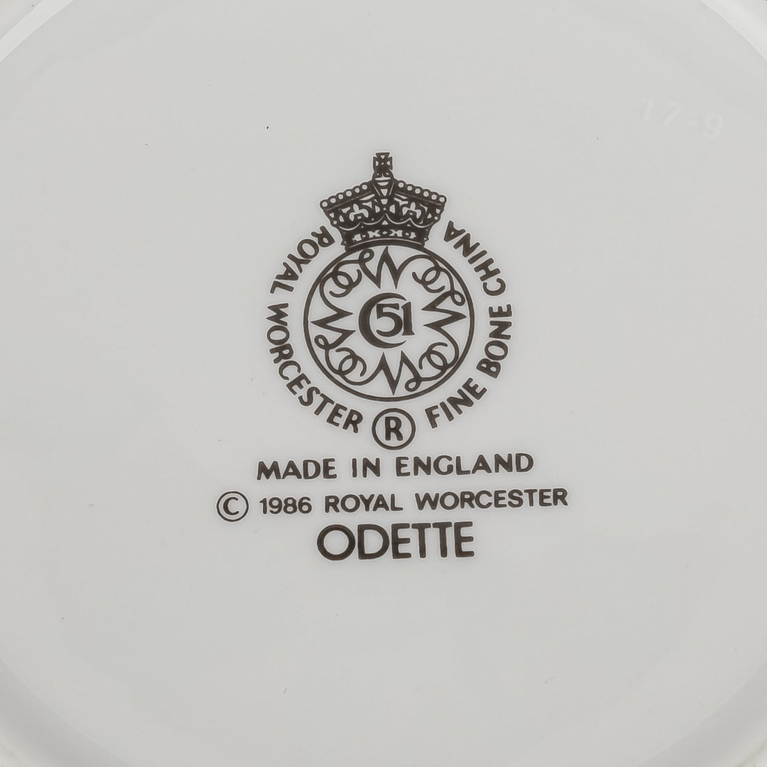 ROYAL WORCESTER Odette Tea & Coffee Service 7pcs