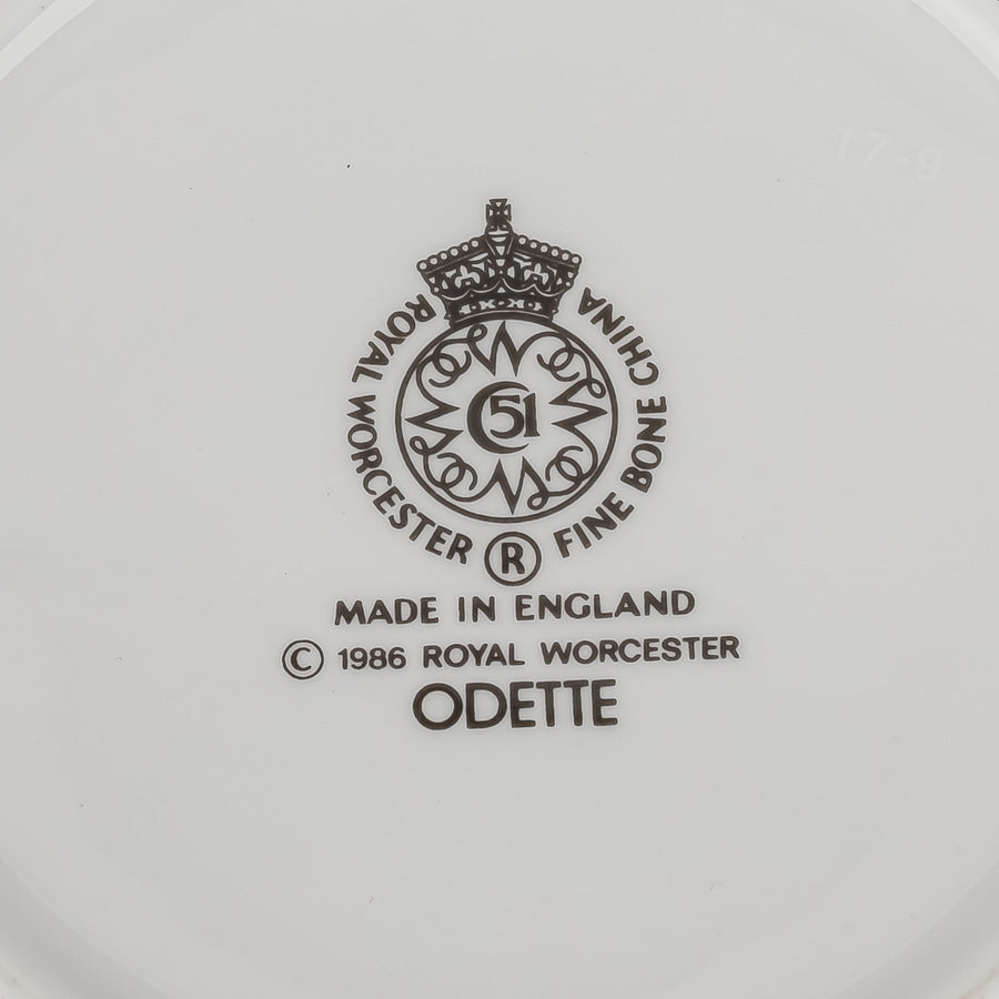 ROYAL WORCESTER Odette Coupe Bowls Set of 8