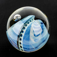 ROBERT EICKHOLT Art Glass Reptile Series Paperweight