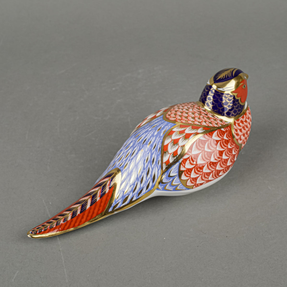 ROYAL CROWN DERBY Paperweight Pheasant