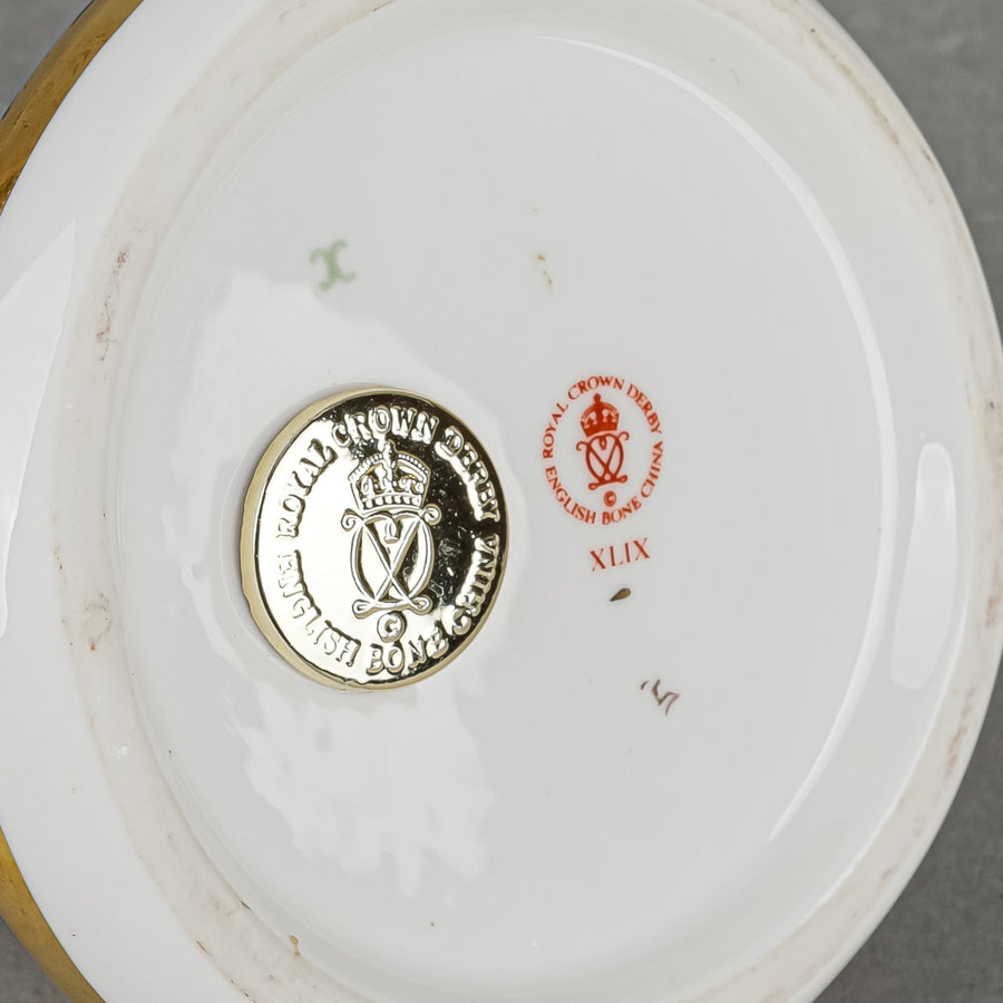 ROYAL CROWN DERBY Paperweight Frog