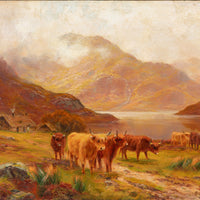 Arthur Millwood (British 19thC) -Highland Cattle