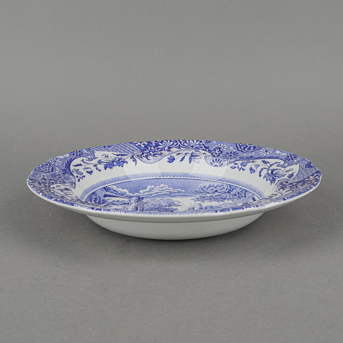 SPODE Blue Italian Soup Plates Set/4