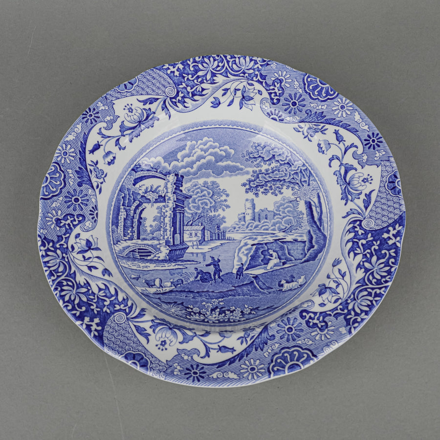SPODE Blue Italian Soup Plates Set/4