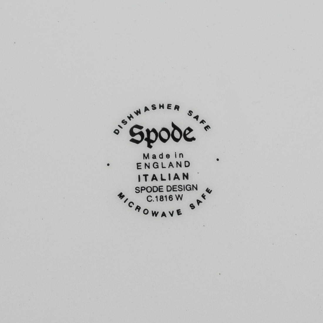 SPODE Blue Italian Salad Plates Set/5