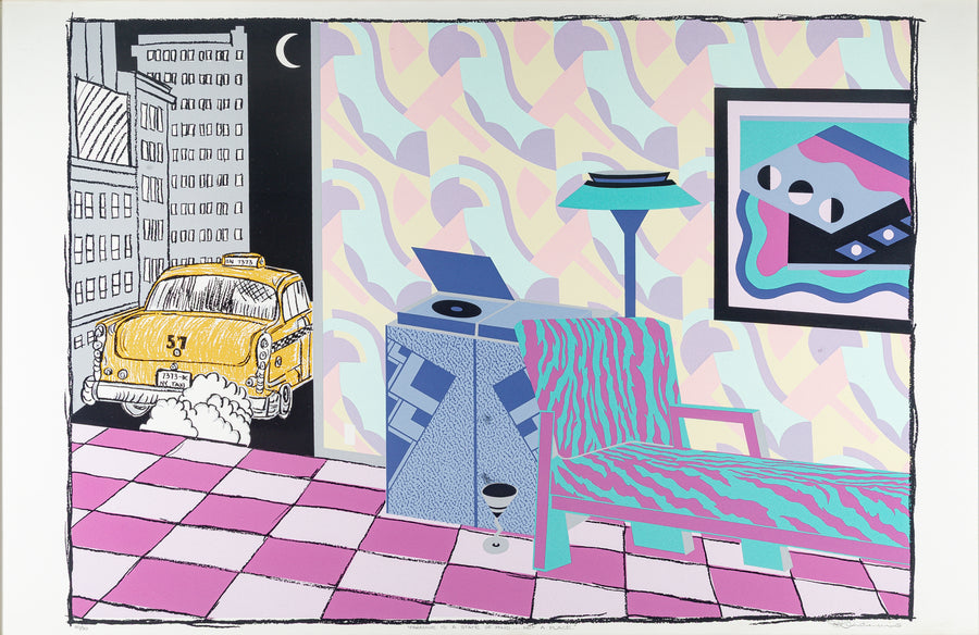 Diana Christensen (American 1958) "Paradise Is a State Of Mind... Not a Place."