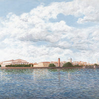 Tamara - Cityscape of St. Petersburgh Oil On Board