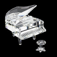SWAROVSKI Grand Piano w/Stool 174506