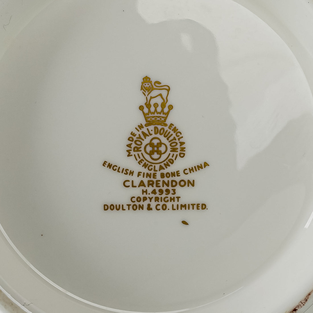ROYAL DOULTON Clarendon H4993 Tea Service 5 Pieces