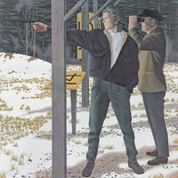 Alex Colville (Canadian 1920-2013) "Target Shooting"