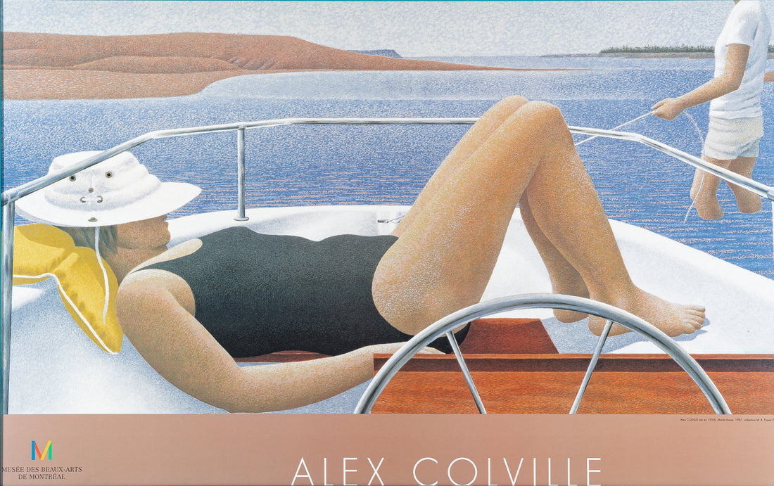 Alex Colville (Canadian 1920-2013) "Maree Basse" (Low Tide)