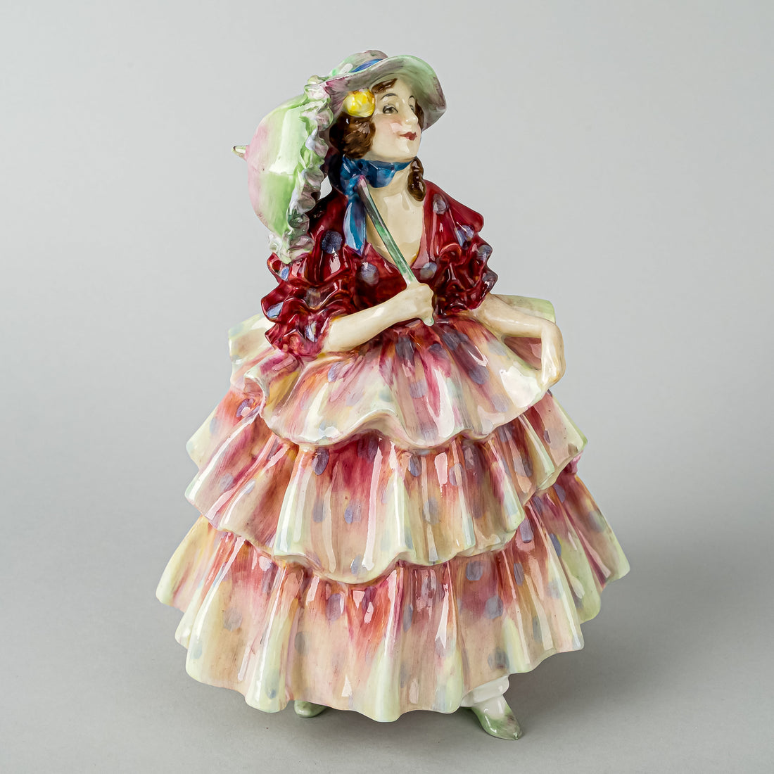 ROYAL DOULTON Figurine The Hinged Parasol HN 1578