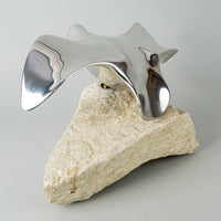 HOSELTON Sculpt Canadian Goose On Rock