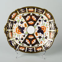 ROYAL CROWN DERBY Imari 9571 Cake Plate W11"xD9.25"