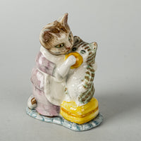 BESWICK Figurine Beatrix Potter's Tabitha Twitchet And Miss Moppet 2544
