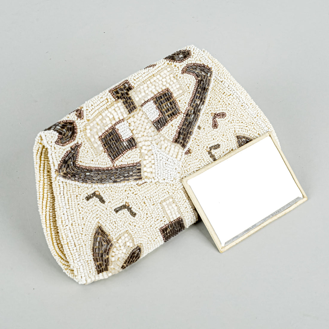 Vintage Hand-Beaded Dance Handbag