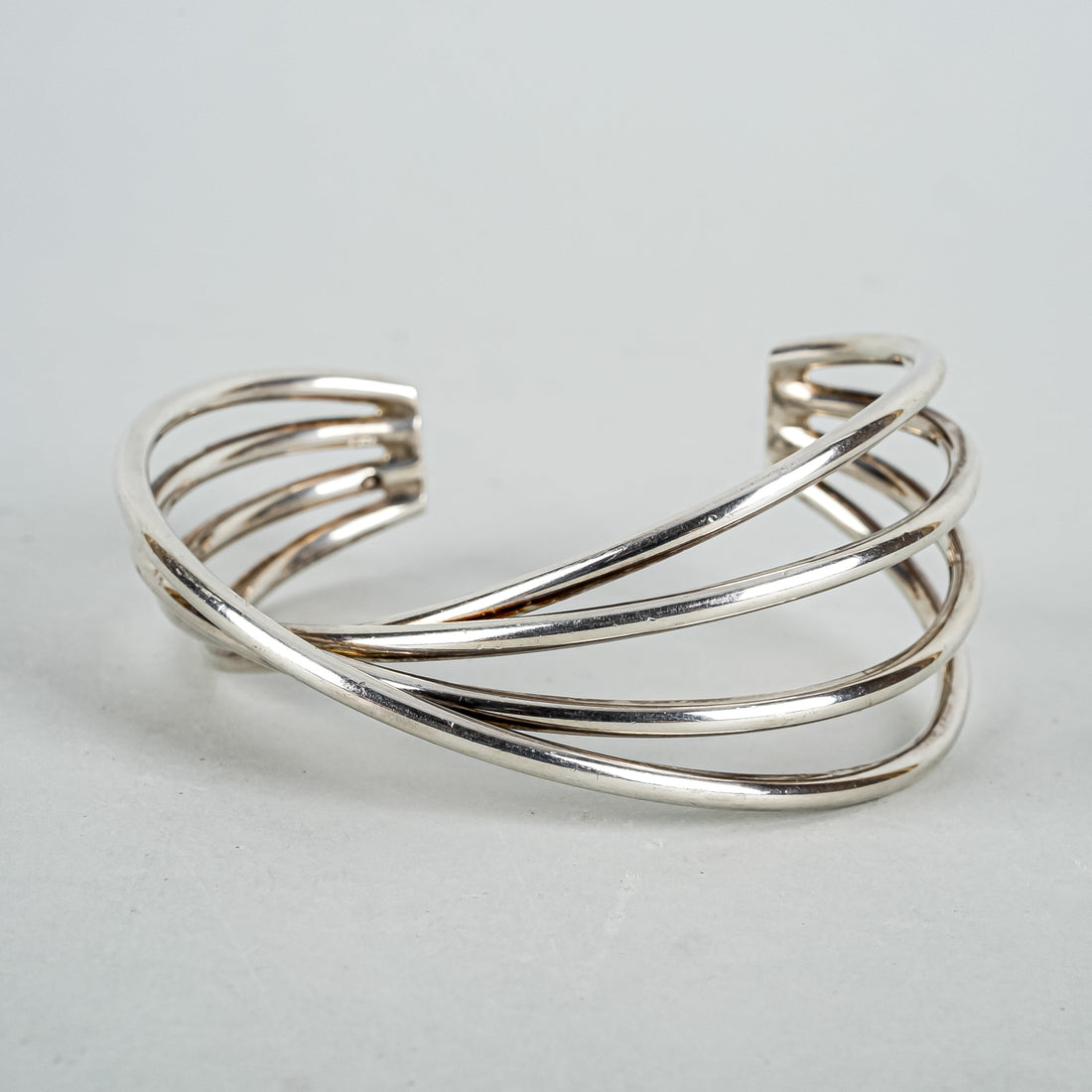 GEORG JENSEN  Sterling "Alliance" Cuff Bracelet