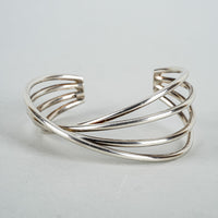 GEORG JENSEN  Sterling "Alliance" Cuff Bracelet