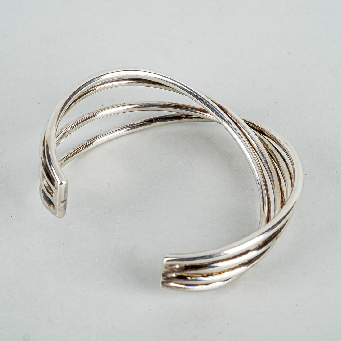 GEORG JENSEN  Sterling "Alliance" Cuff Bracelet
