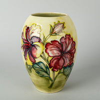 MOORCROFT Hibiscus Yellow Ground Vase