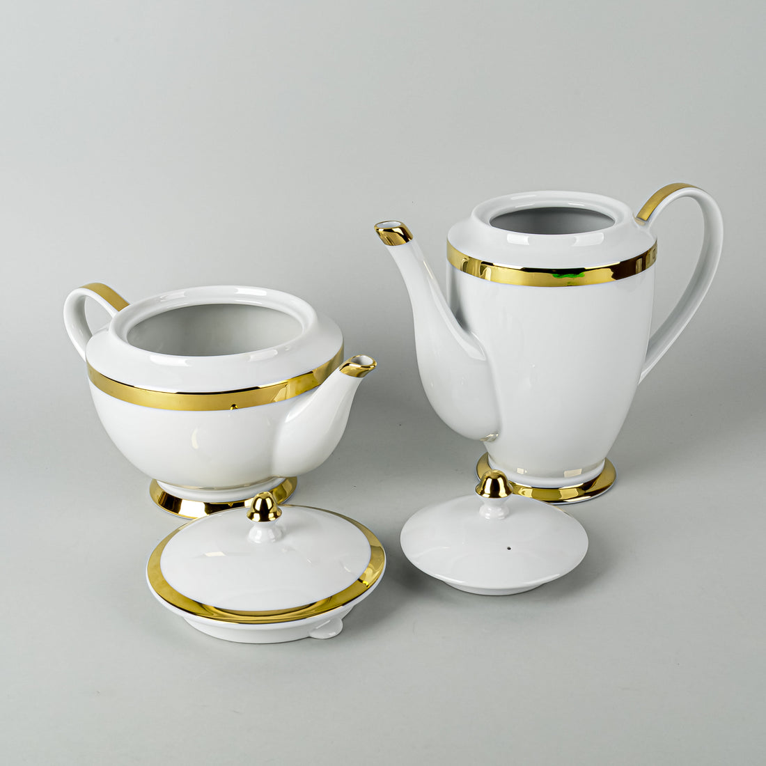 RALPH LAUREN Academy Gold Tea & Coffee Service 7pcs