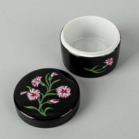 TIFFANY & CO Mrs Delany's Flowers Round Covered Trinket Box