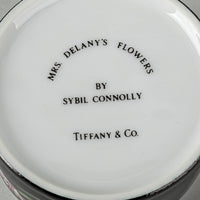 TIFFANY & CO Mrs Delany's Flowers Round Covered Trinket Box