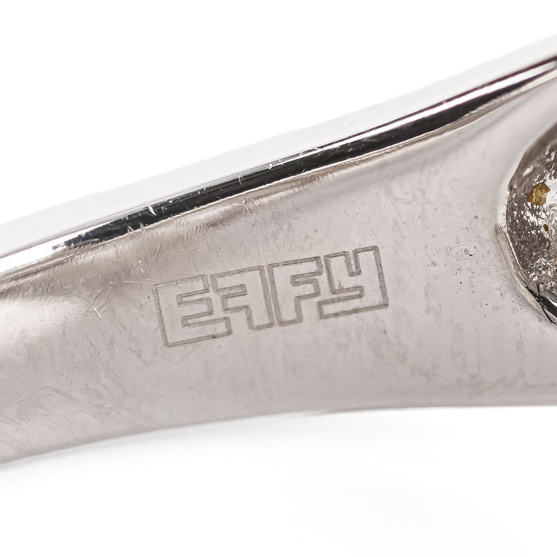 EFFY 14K White Gold Diamond Bypass Ring