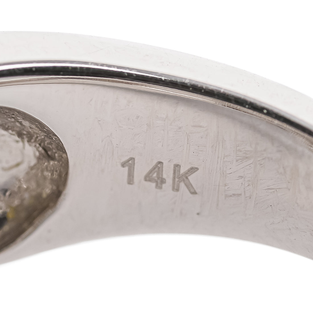 EFFY 14K White Gold Diamond Bypass Ring