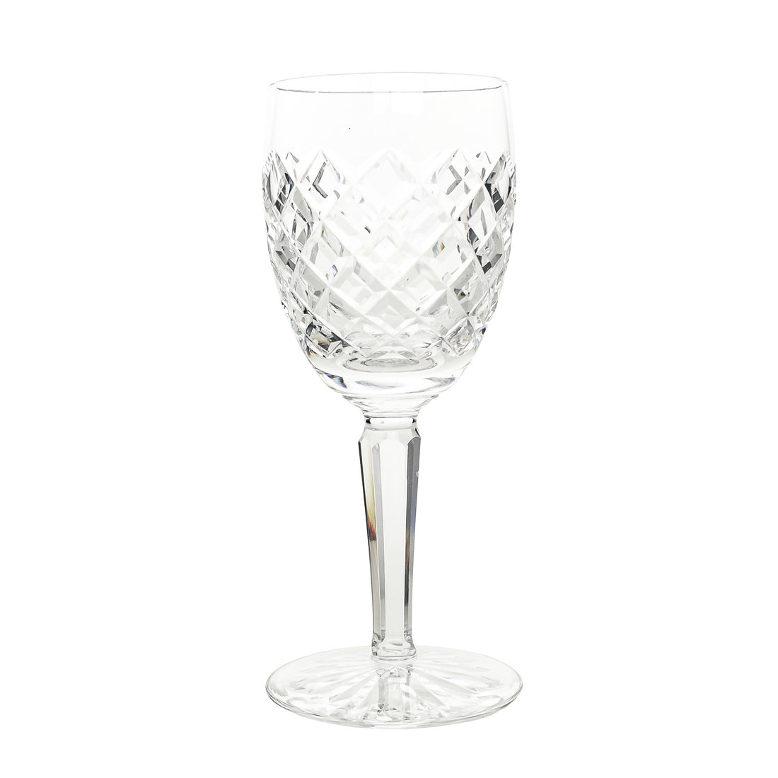 WATERFORD CRYSTAL Comeragh Claret Wine Glasses Set Of 7
