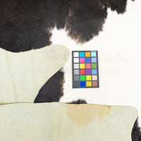 ELTE Cowhide 96"x84" Black & White