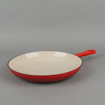 LE CREUSET Enamel Cast Iron Skillet 25cm