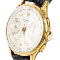 BAUME MERCIER 18K Yellow Gold Chronograph Watch