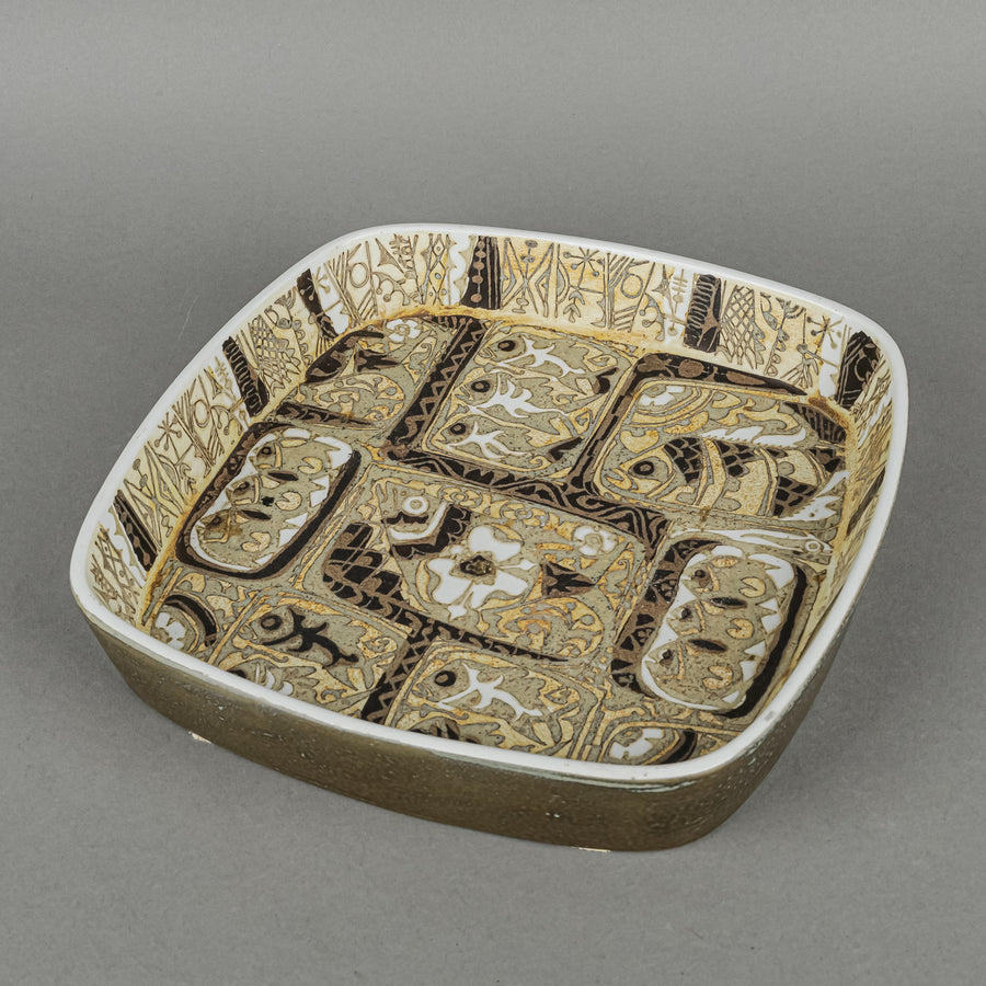 ROYAL COPENHAGEN Nils Thorssen Baca Faience Dish 719/2884