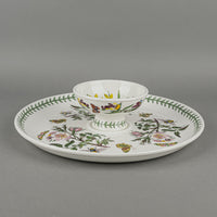 PORTMEIRION Botanic Garden Chip And Dip Set 2 Pieces