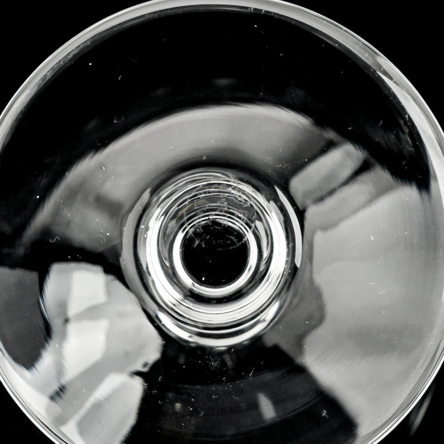 BACCARAT Montaigne Optic Coupe Champagne Glasses Set Of 4