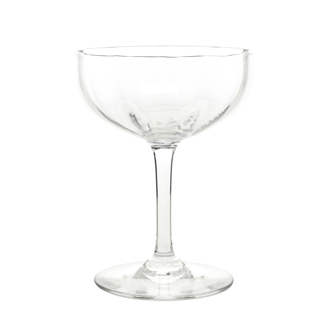 BACCARAT Montaigne Optic Coupe Champagne Glasses Set Of 4