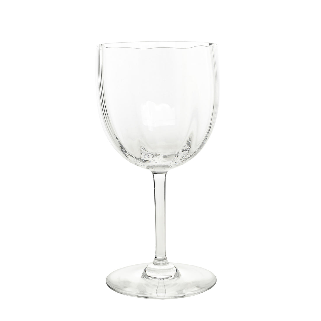 BACCARAT Montaigne Optic Goblets Set Of 4