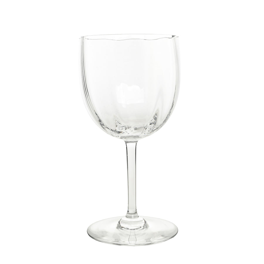 BACCARAT Montaigne Optic Goblets Set Of 4