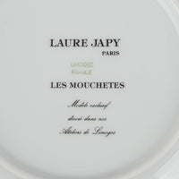 LAURE JAPY Les Mouchetes Soup Plates Set Of 6