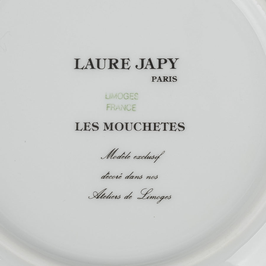 LAURE JAPY Les Mouchetes Soup Plates Set Of 6