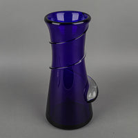 J SVOBODA  KARLOV Cobalt Art Glass Vase