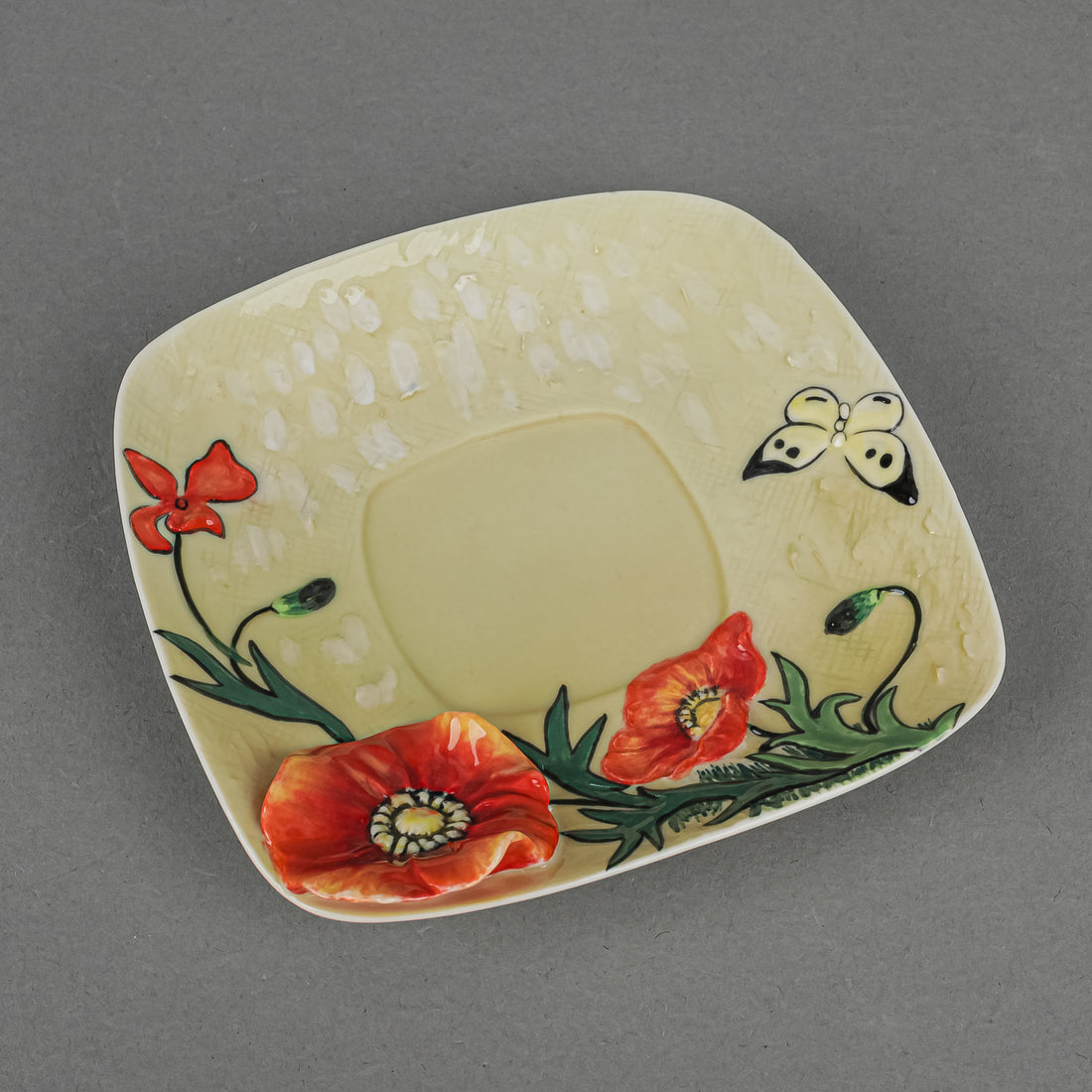 FRANZ COLLECTION Van Gogh Poppy Flower Cup & Saucer