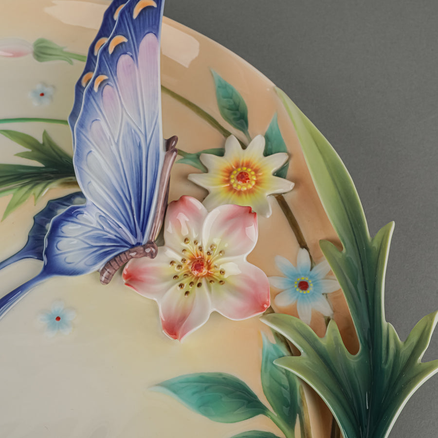FRANZ COLLECTION Fluttering Beauty Platter