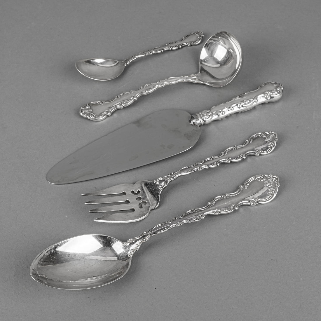 BIRKS Regency Plate Louis De France Silverplate Flatware - 10 Place Settings Plus Extras